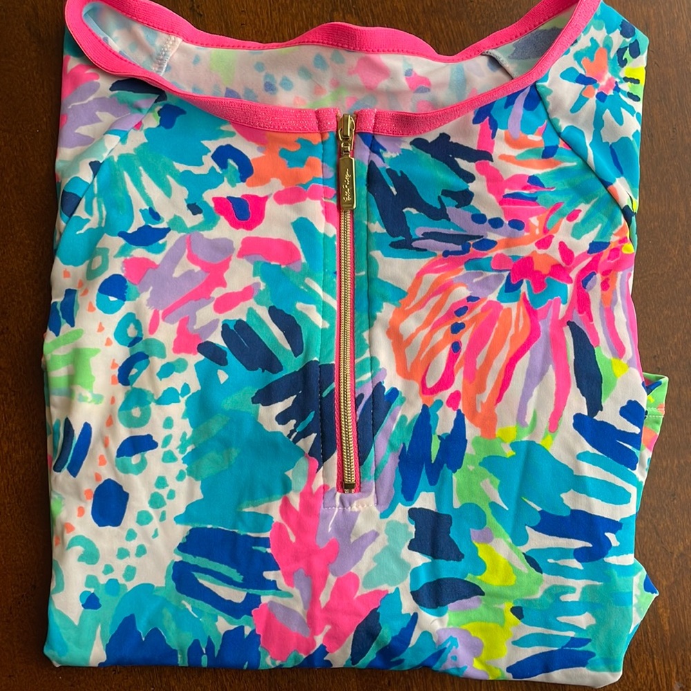 Lilly Pulitzer Girls Luxletic Rashguard